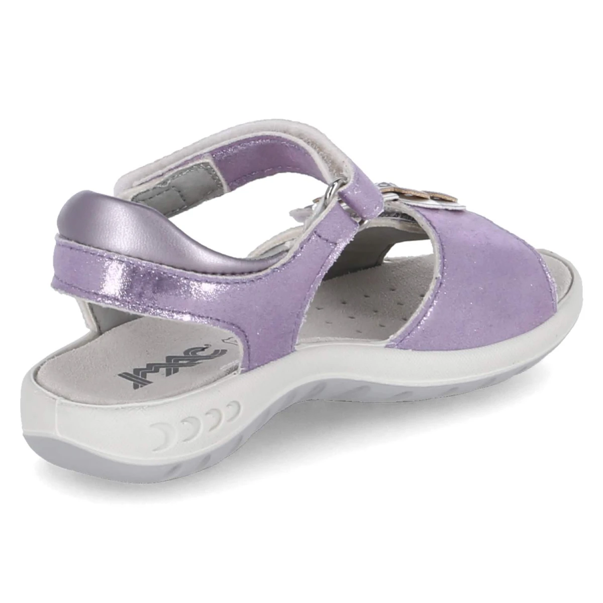 Sandalen - iris/silber