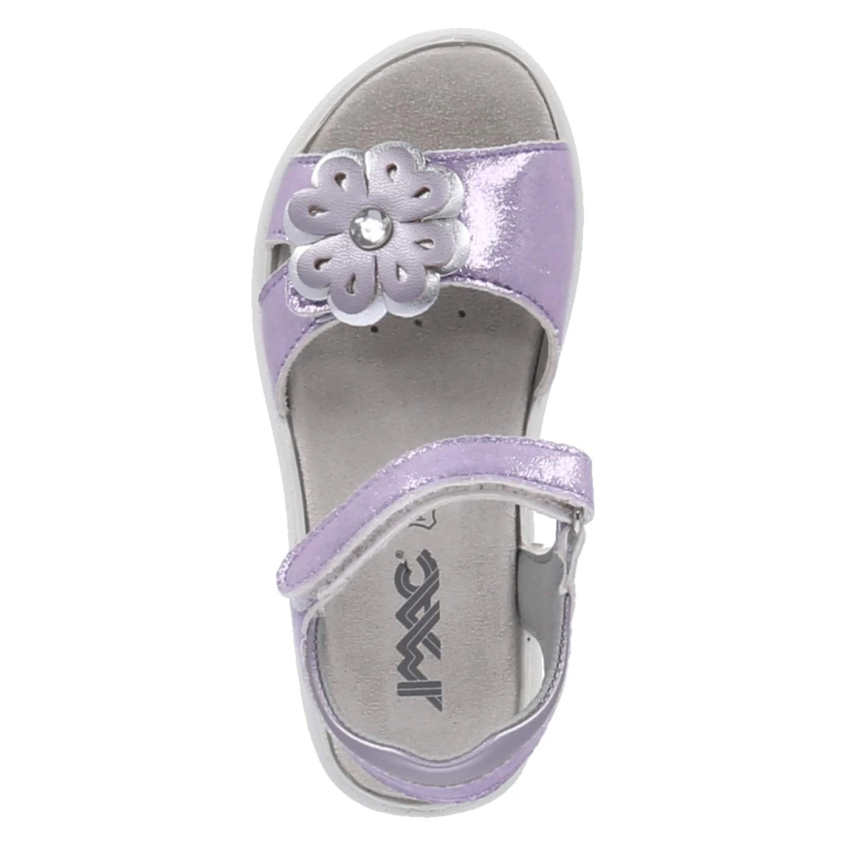Sandalen - iris/silber