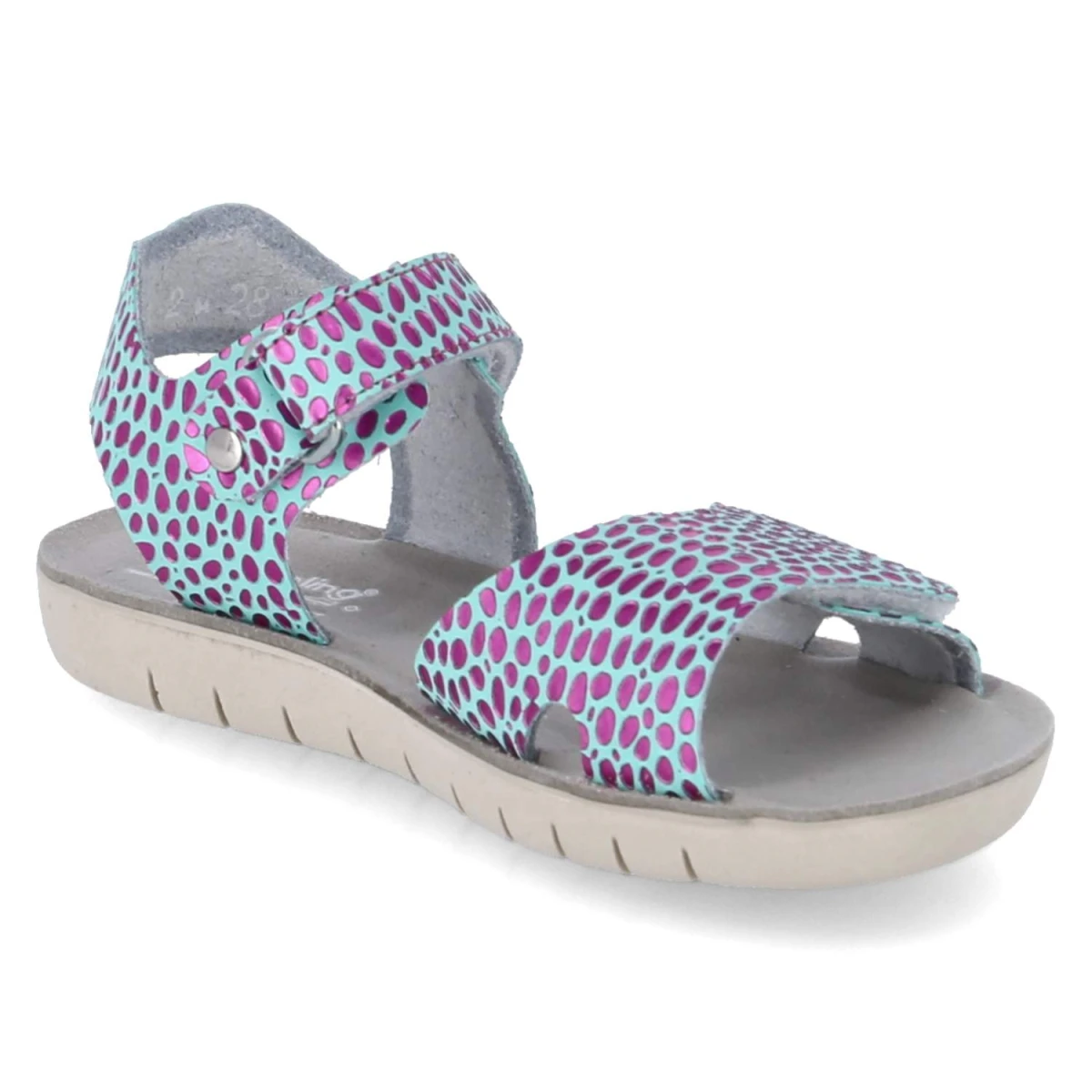 Sandalen SWANTJE - Meteora ciclam./mint