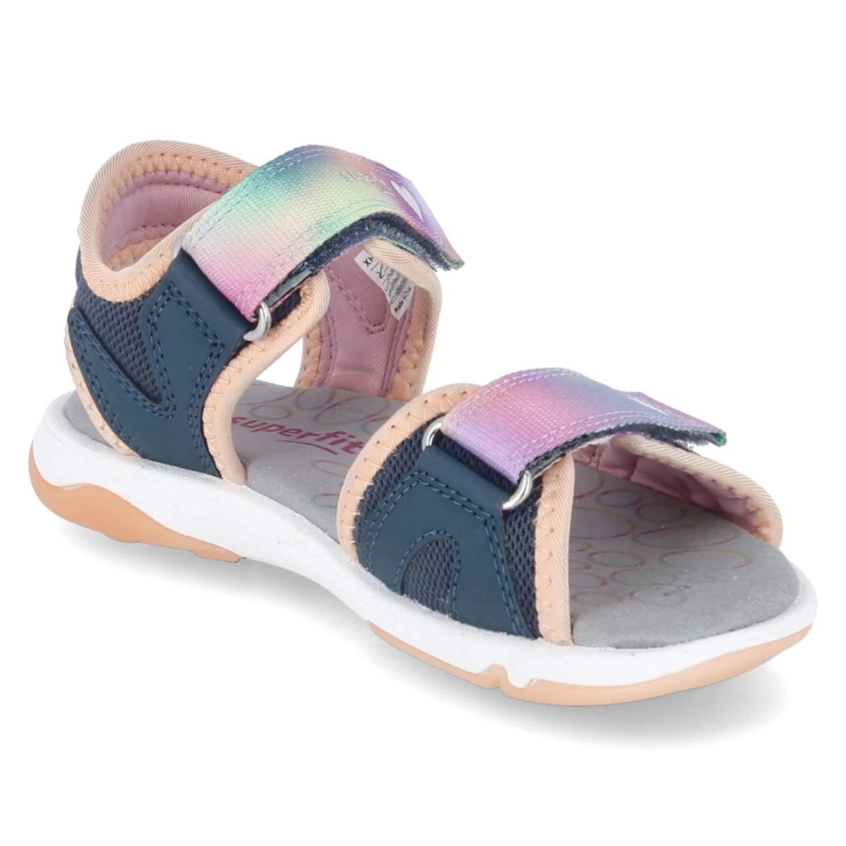 Sandalen PEBBLES - BLAU/ORANGE