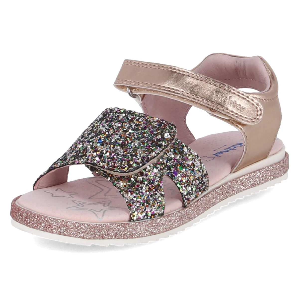 Sandalen - salmon/gold