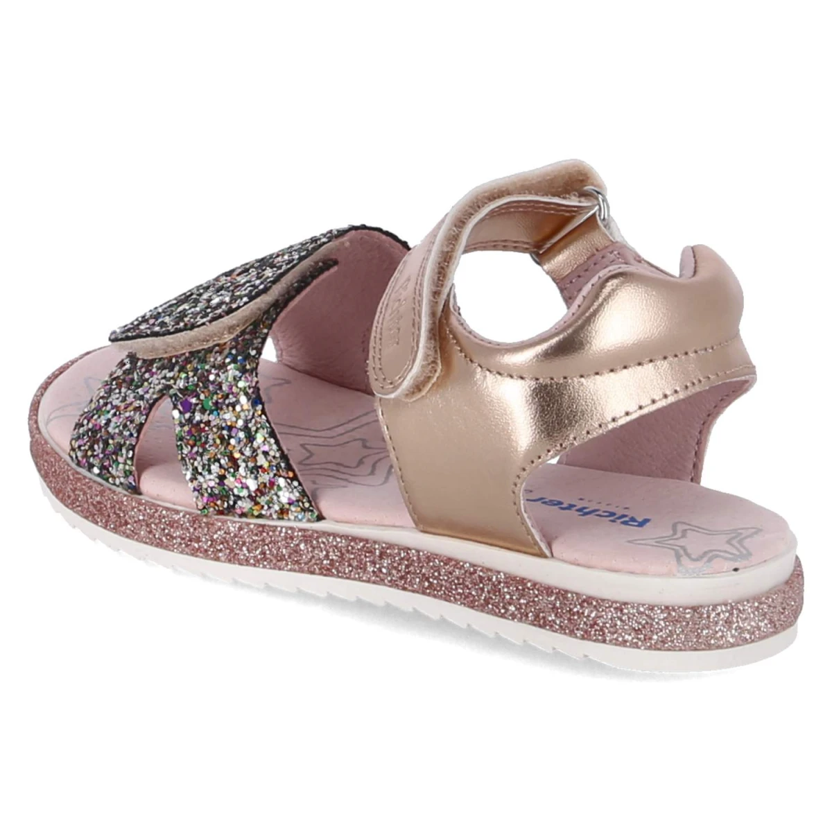 Sandalen - salmon/gold