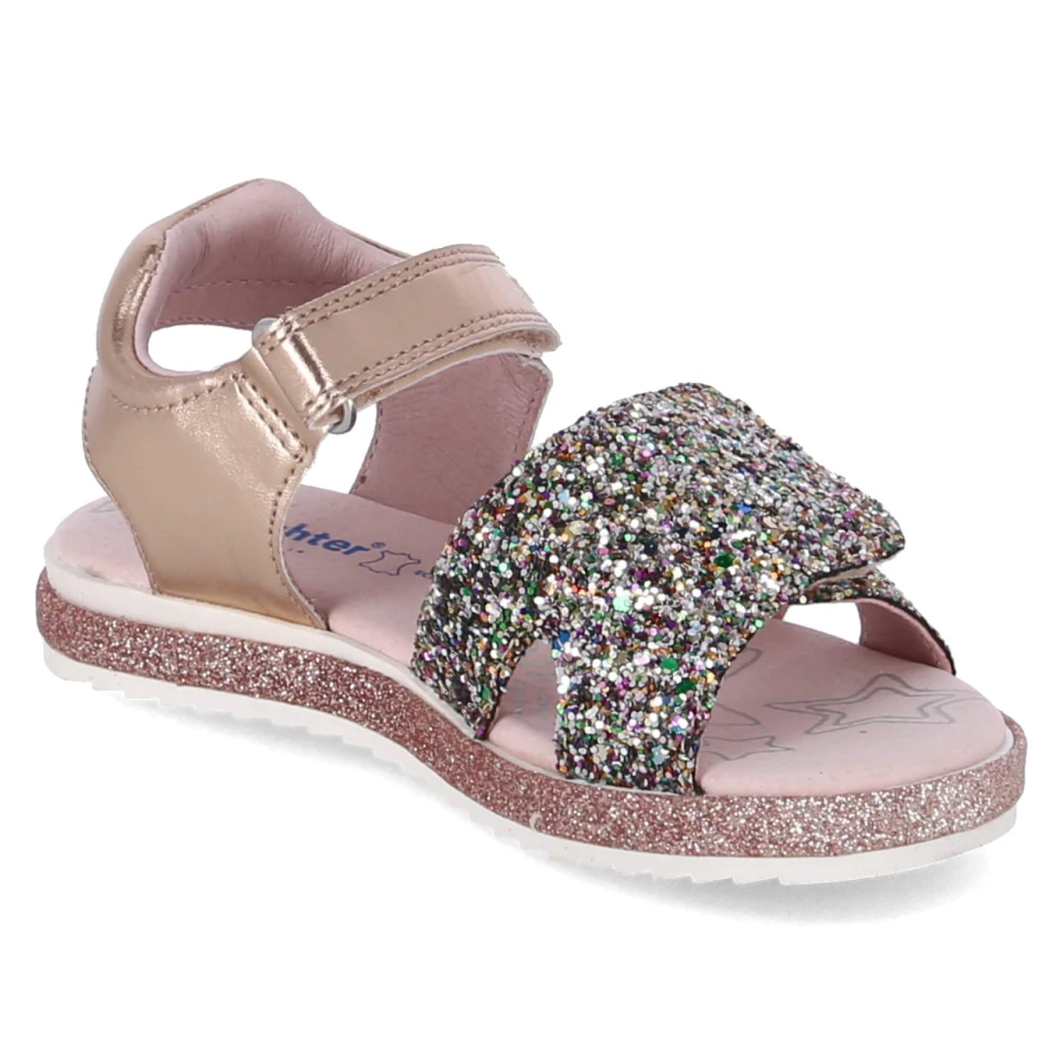 Sandalen - salmon/gold