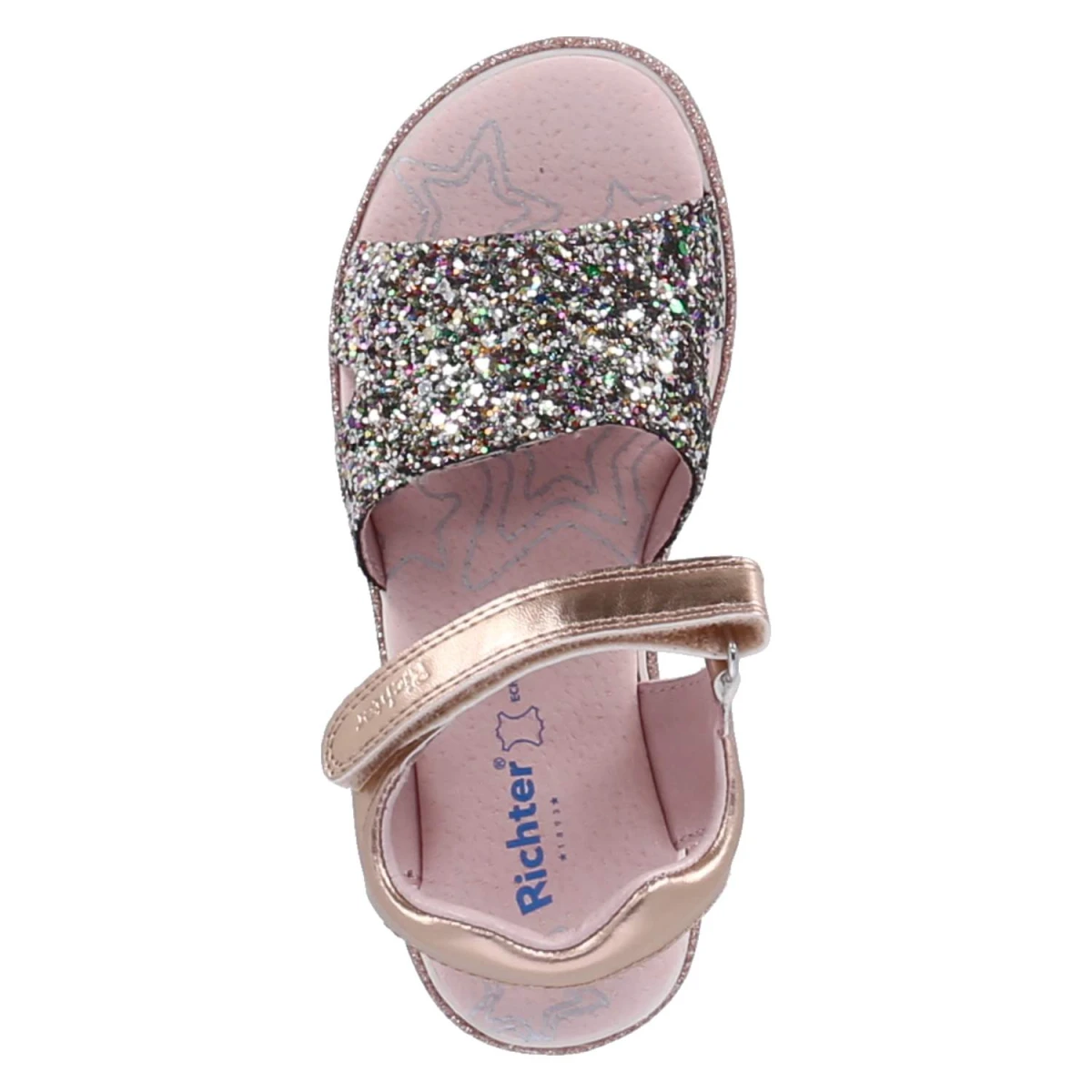 Sandalen - salmon/gold