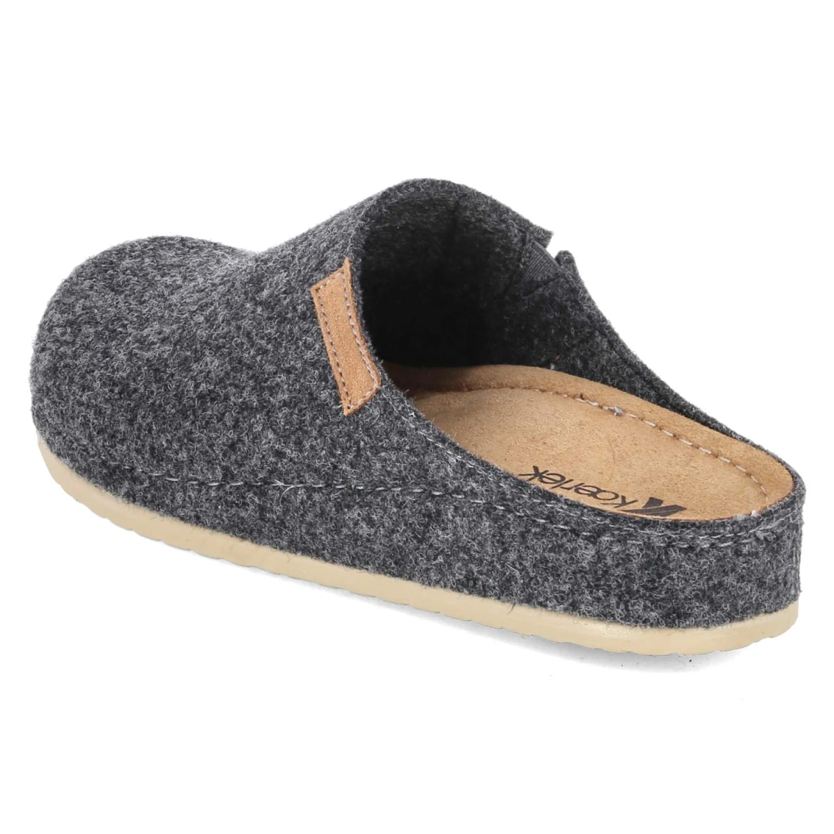 Pantoffeln NANA - dk. grey