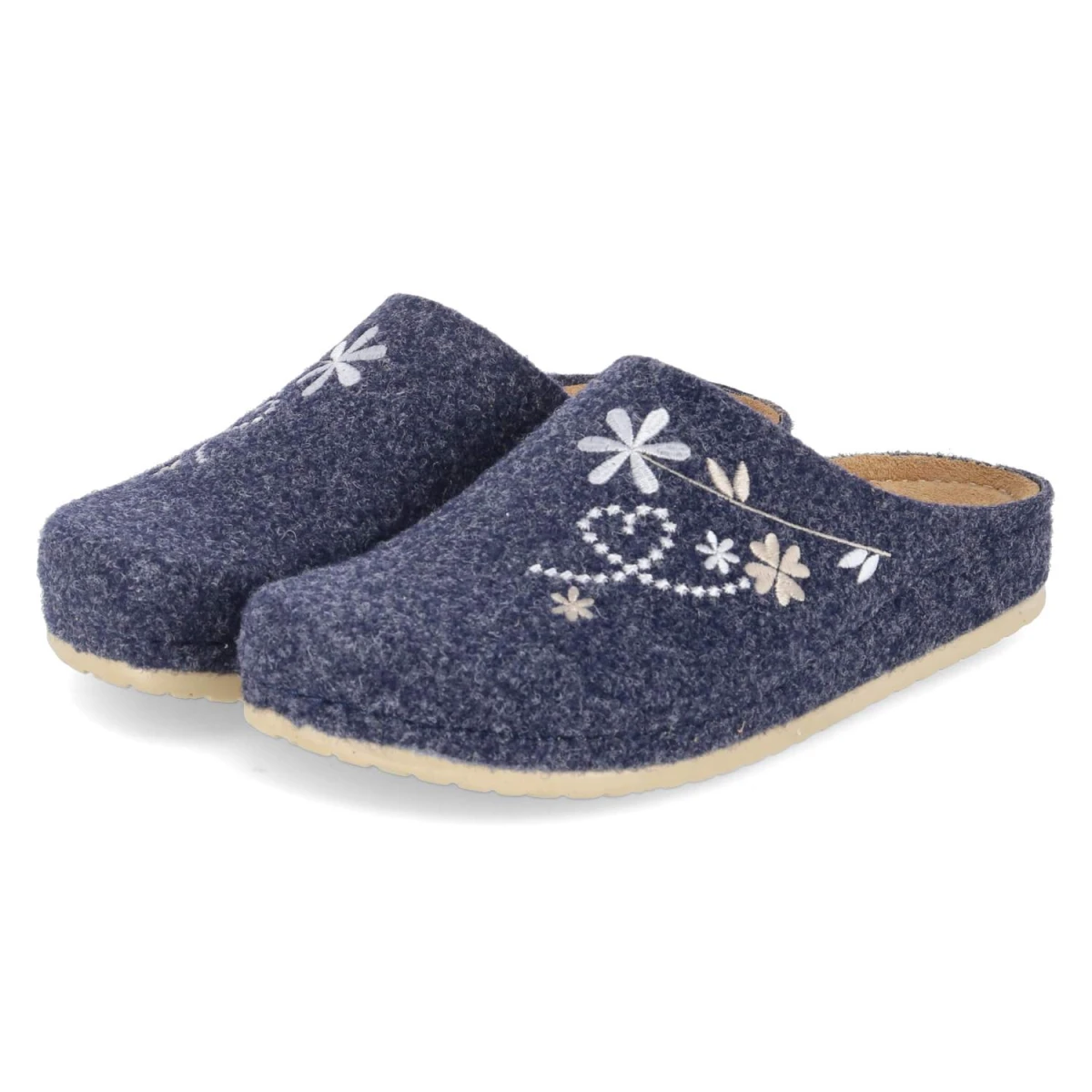 Pantoffeln NANA - dk. blue