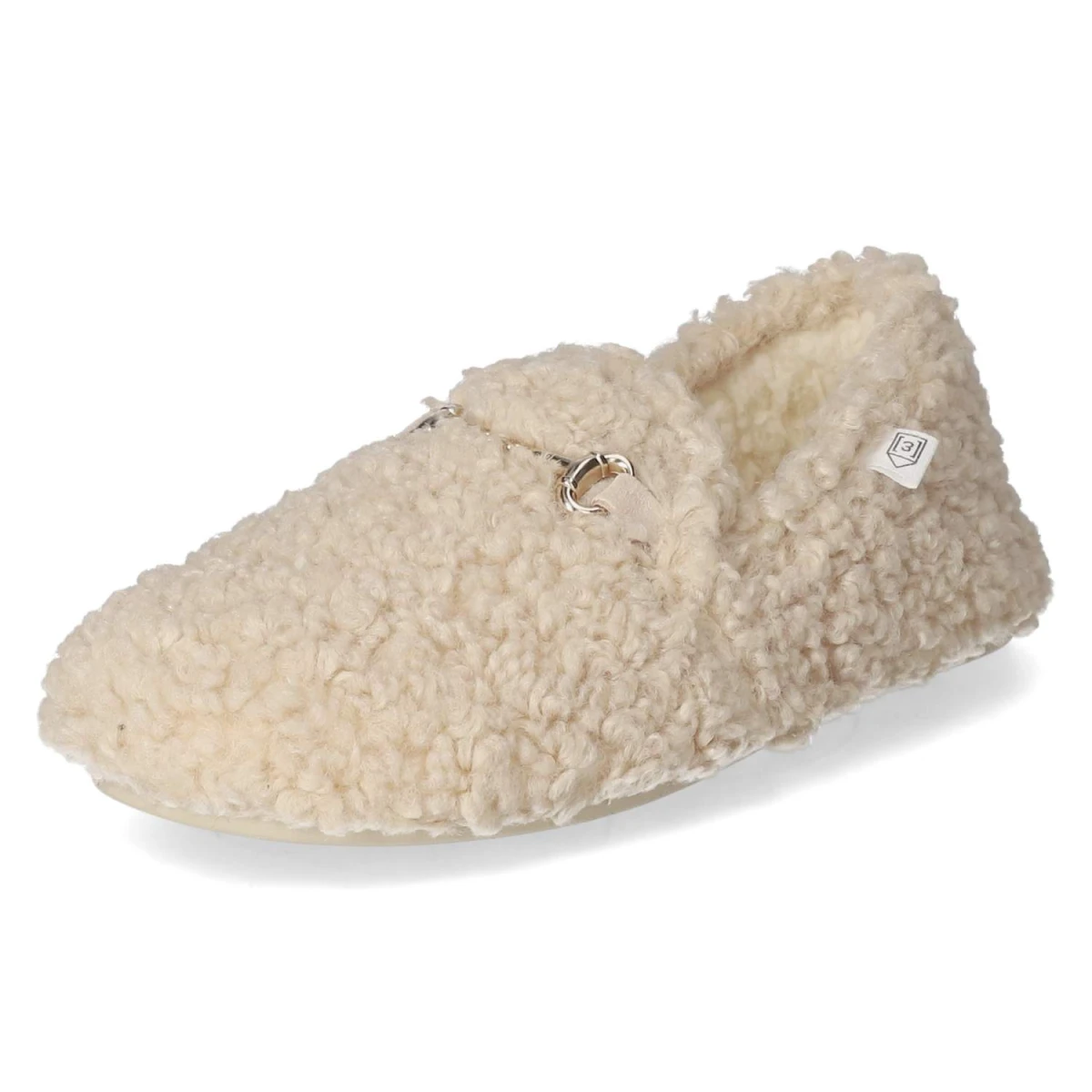 Hausschuhe CURLY - beige
