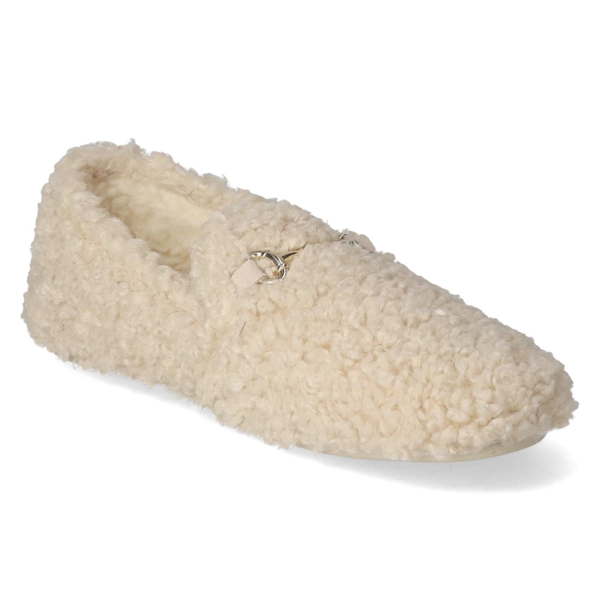 Hausschuhe CURLY - BEIGE