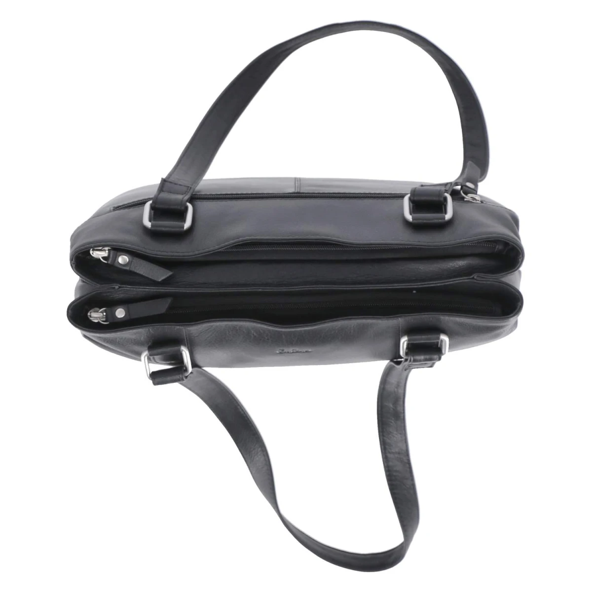 Schultertasche - schwarz