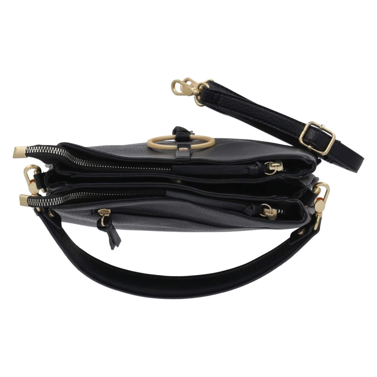 Schultertasche MAISCHA - black
