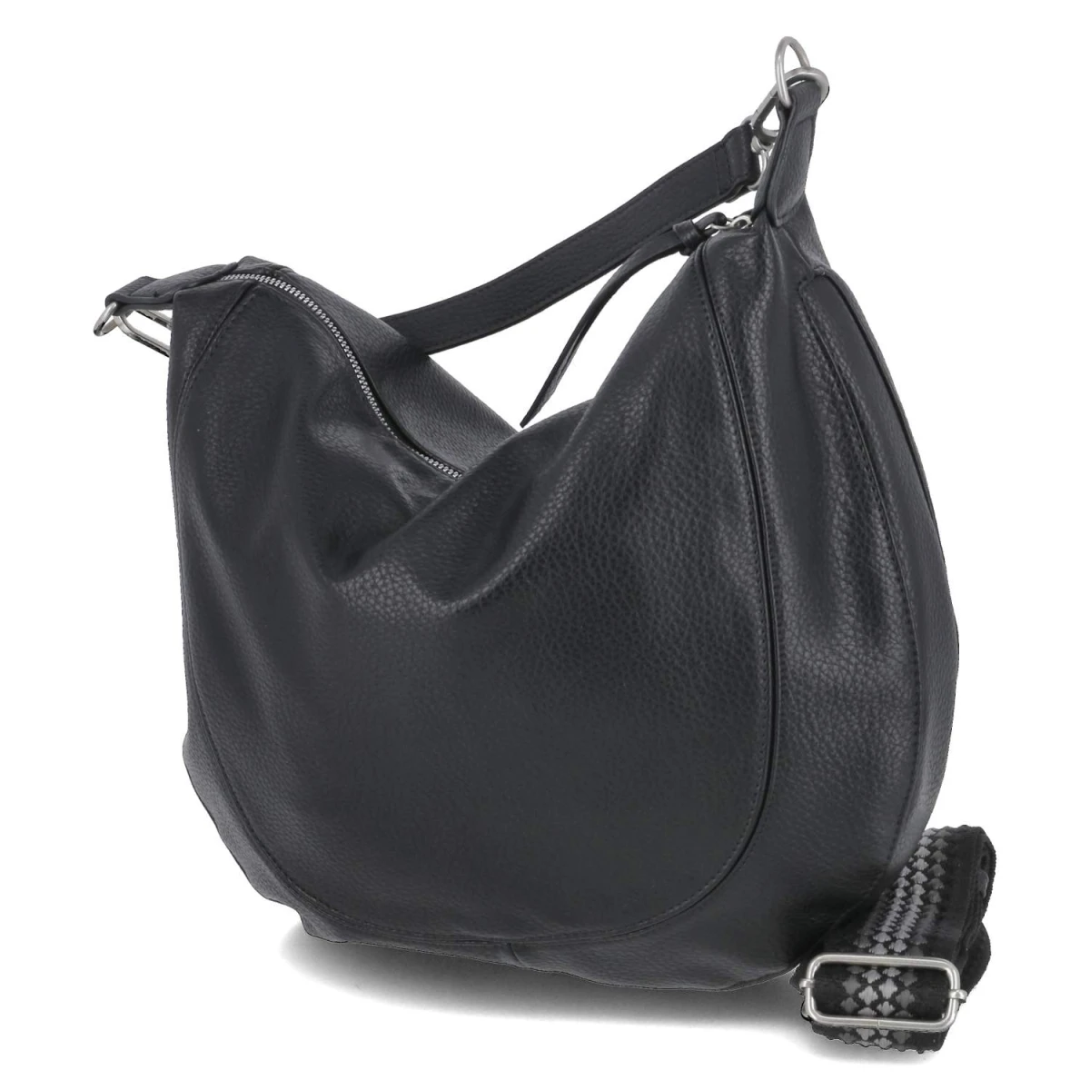 Hobo Bag - BLACK