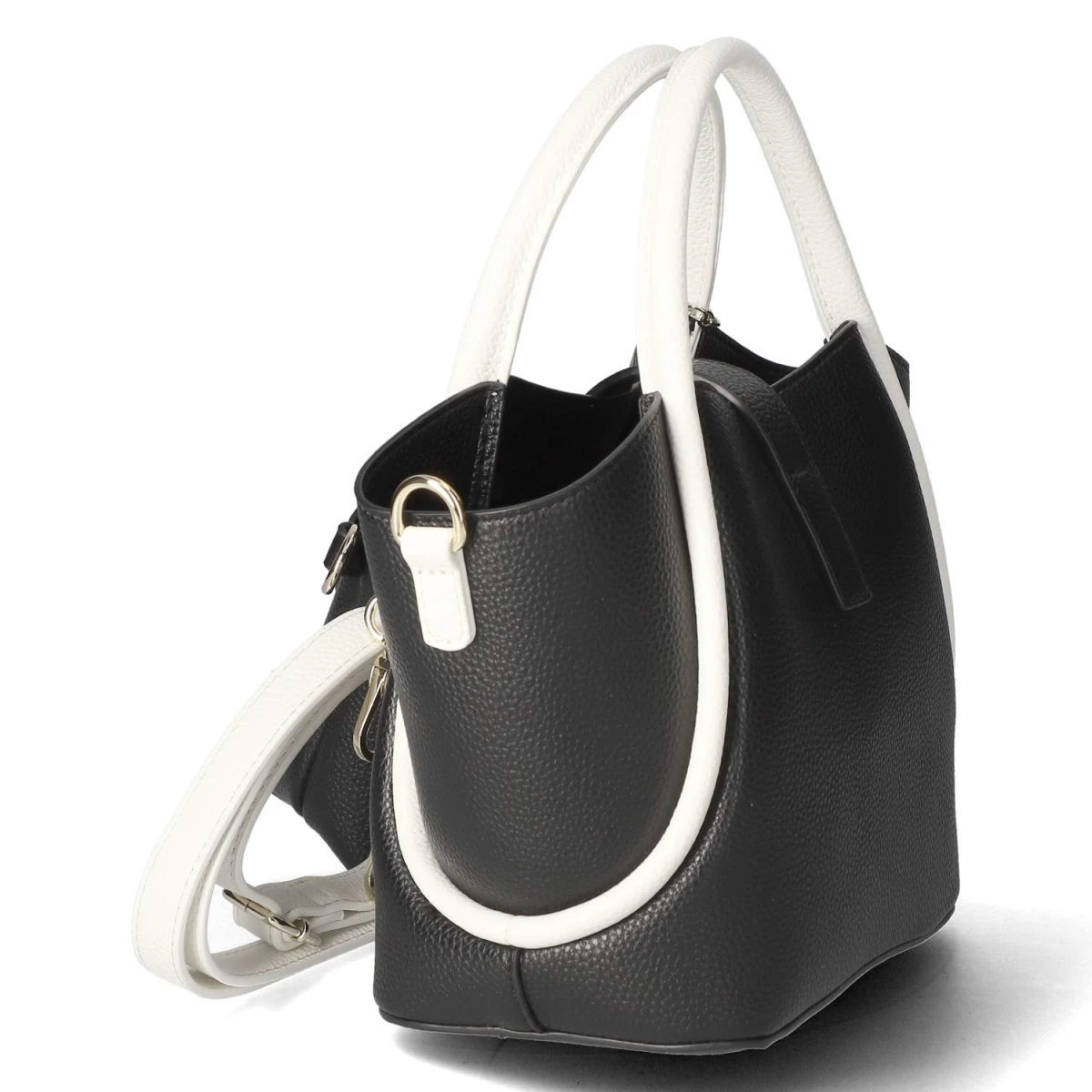 Handtasche - black/white