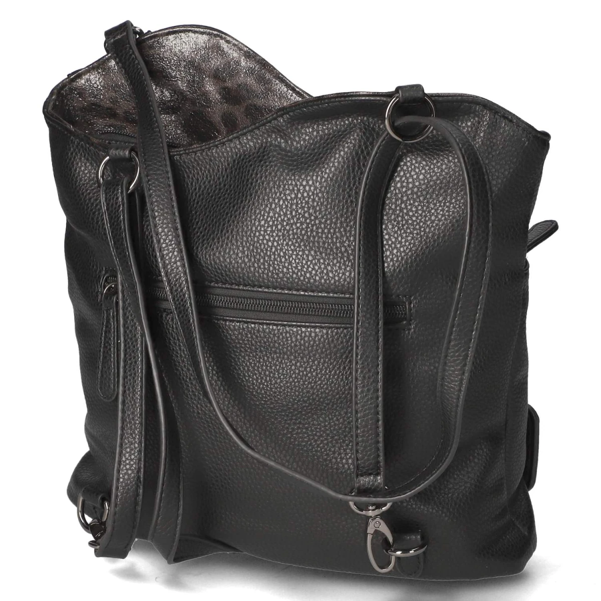 Schultertasche - schwarz kombi