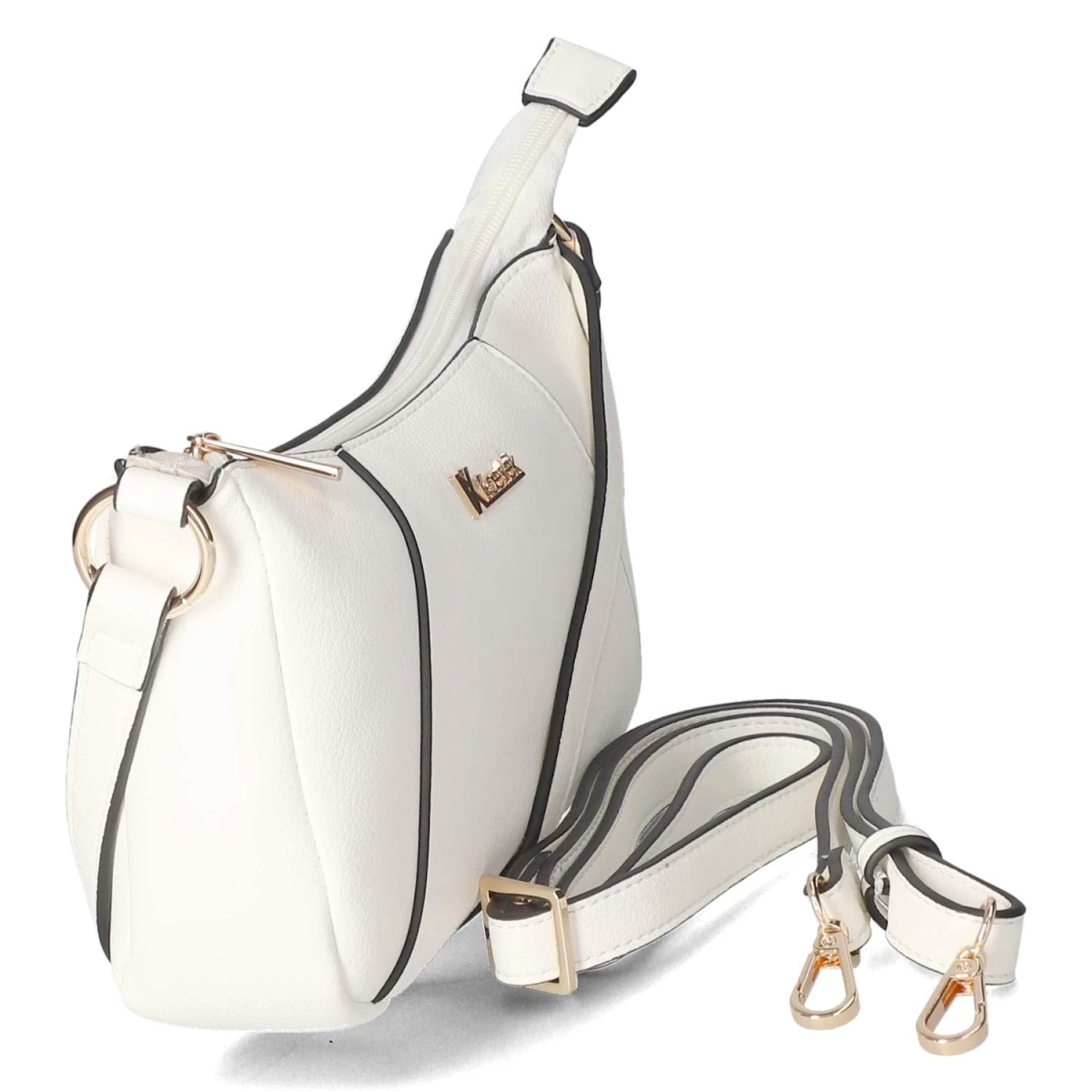 Schultertasche - weiß