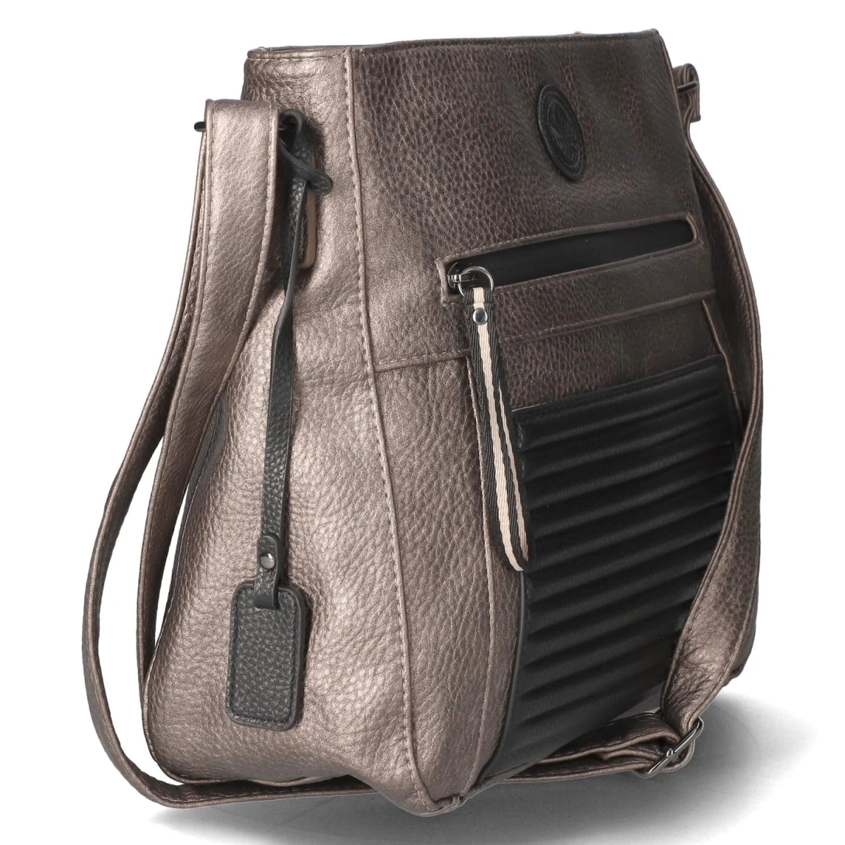 Schultertasche - metallic