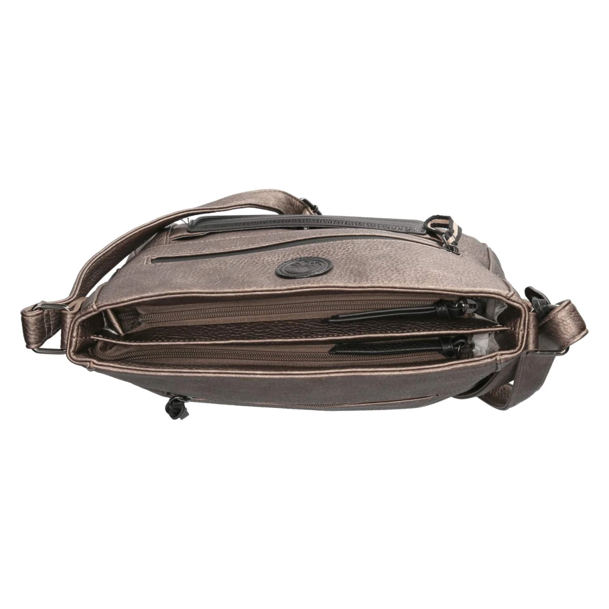 Schultertasche - metallic