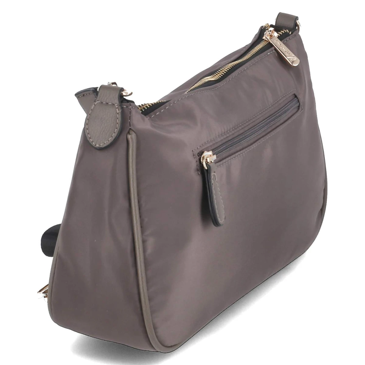 Schultertasche - dark taupe