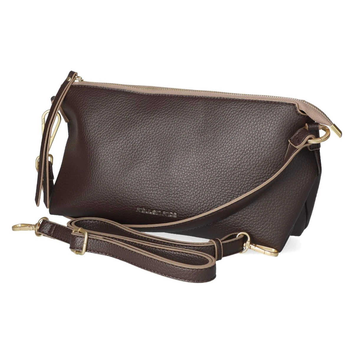 Schultertasche - BROWN
