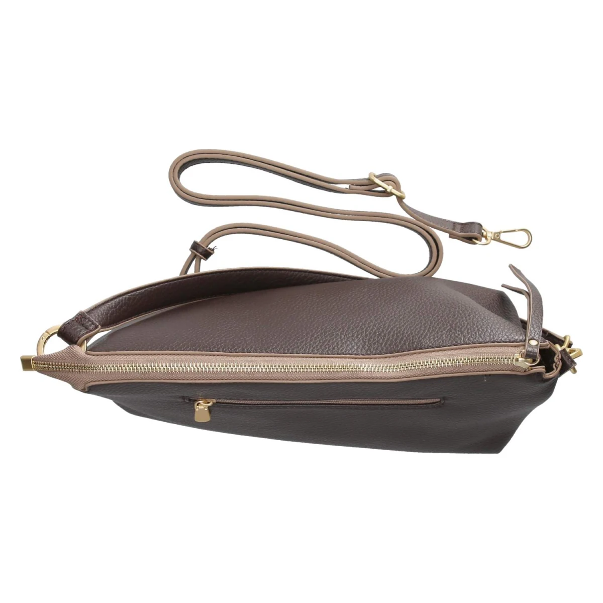 Schultertasche - BROWN