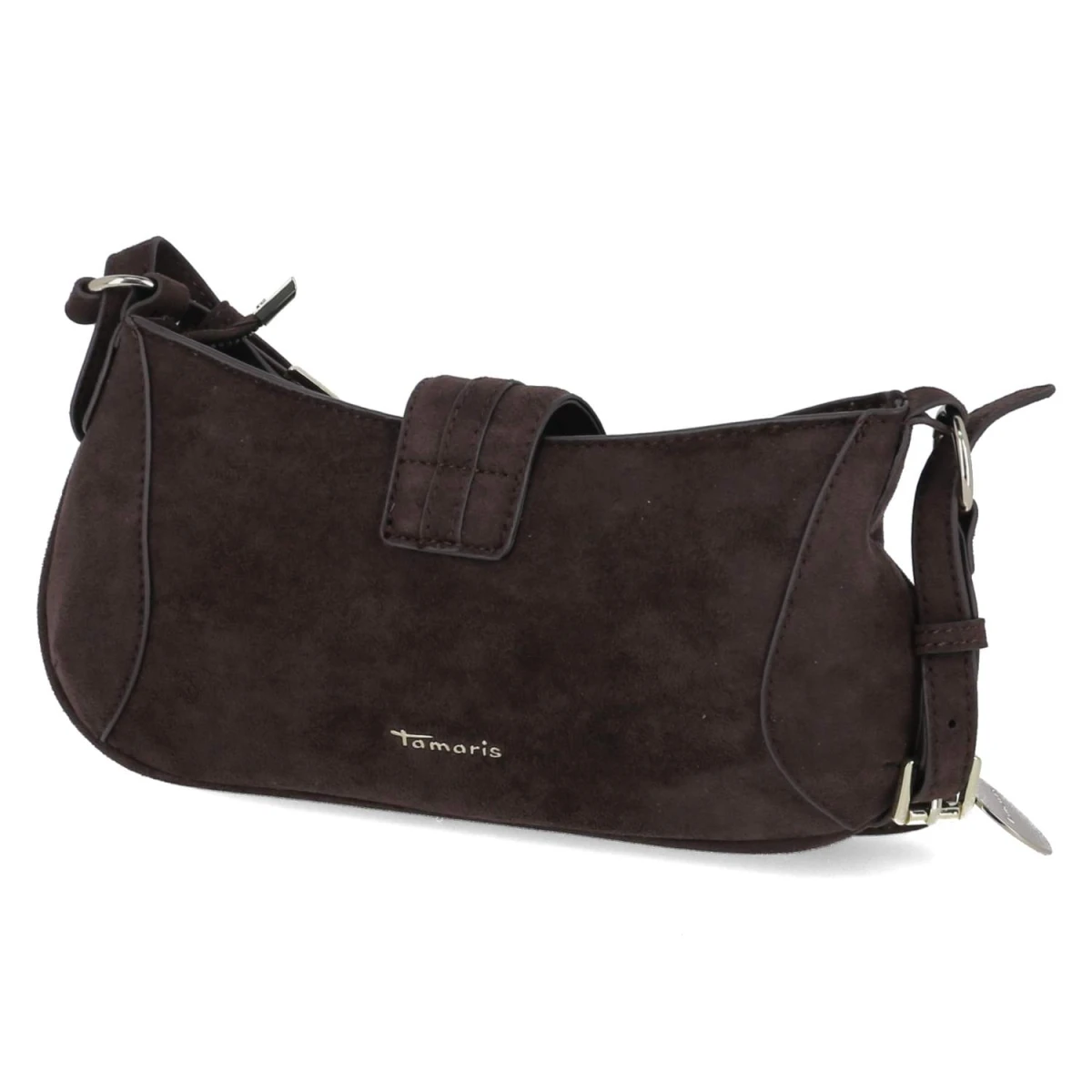 Baguette Bag MARINA SUEDE - BROWN
