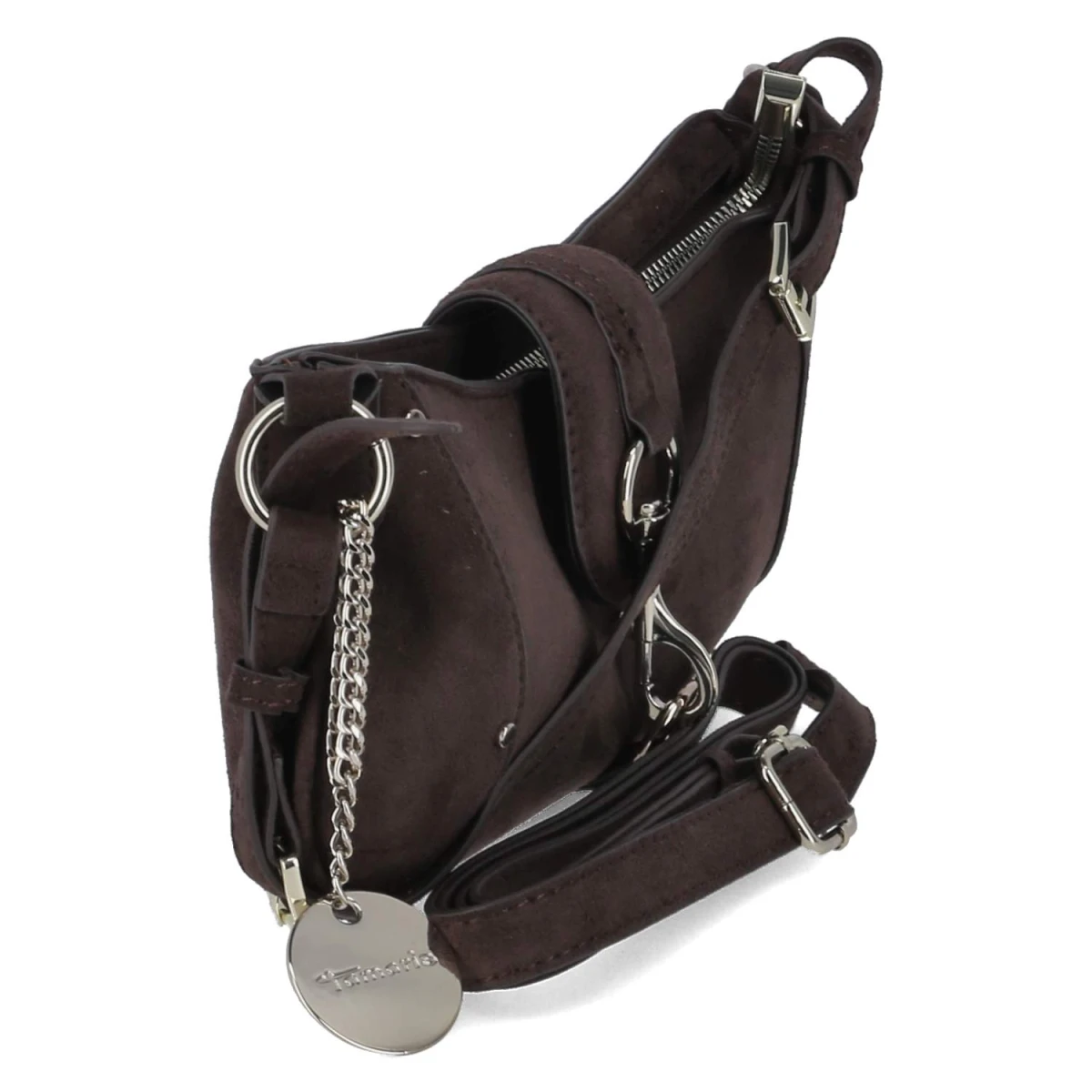Baguette Bag MARINA SUEDE - BROWN