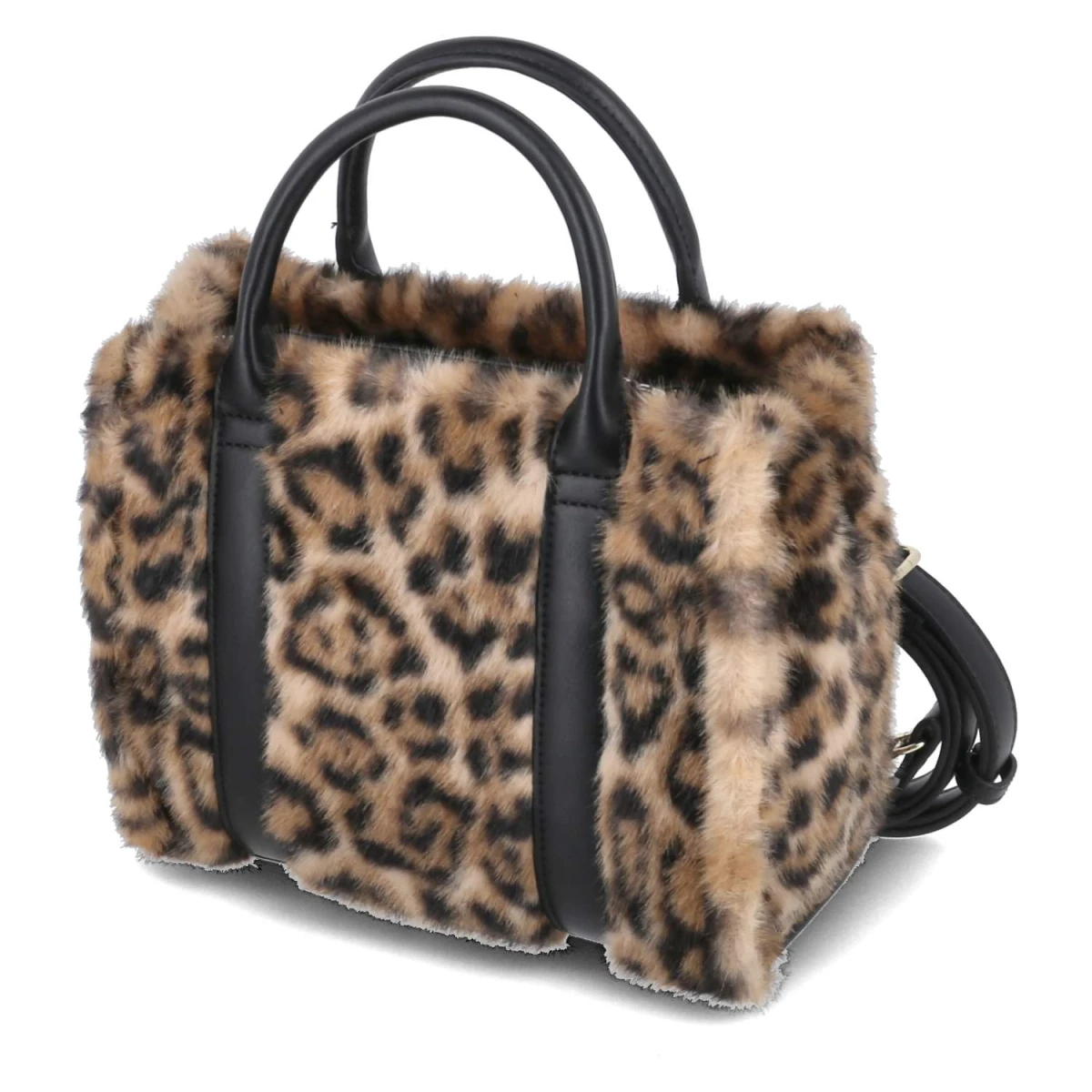 Handtasche - black/cognac
