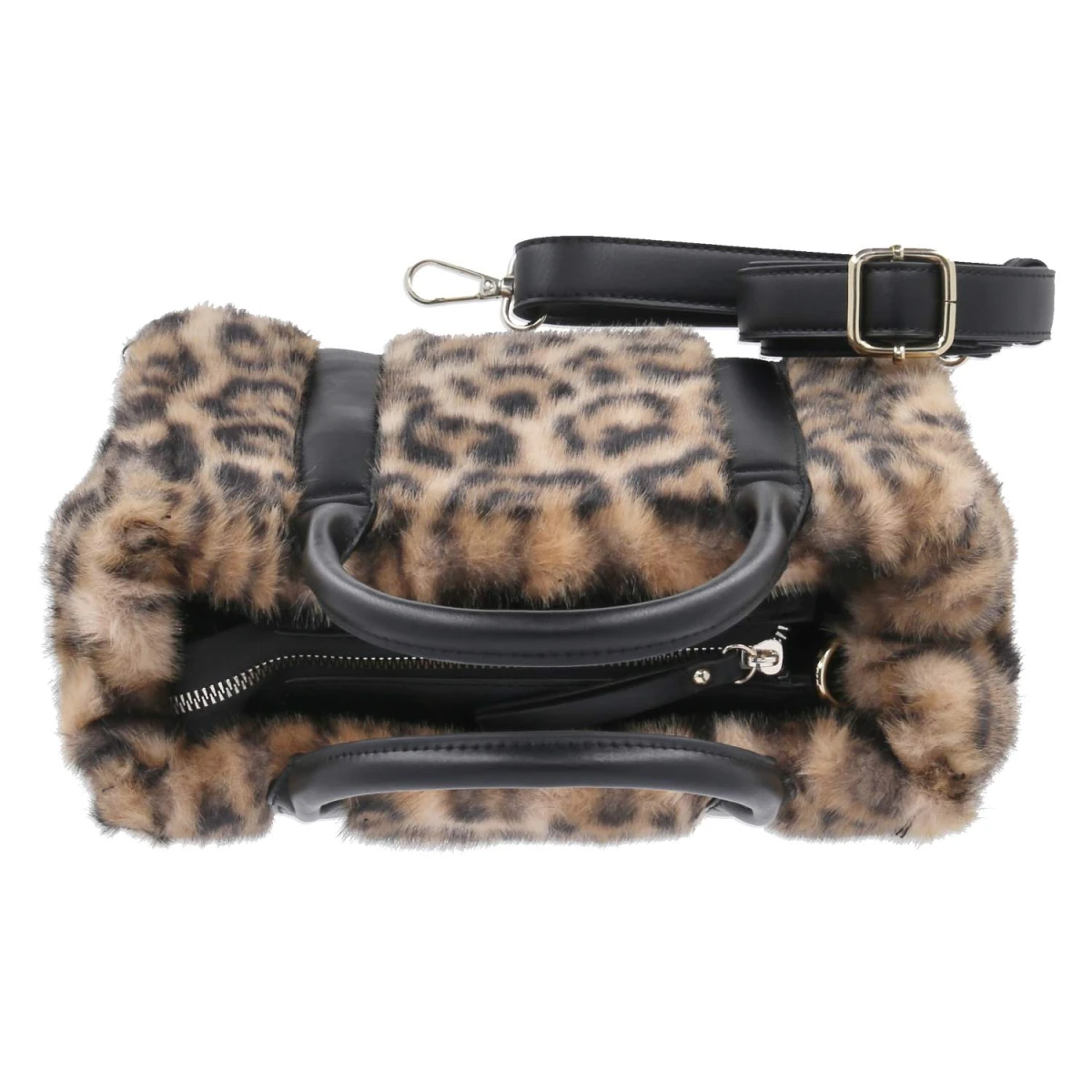 Handtasche - black/cognac