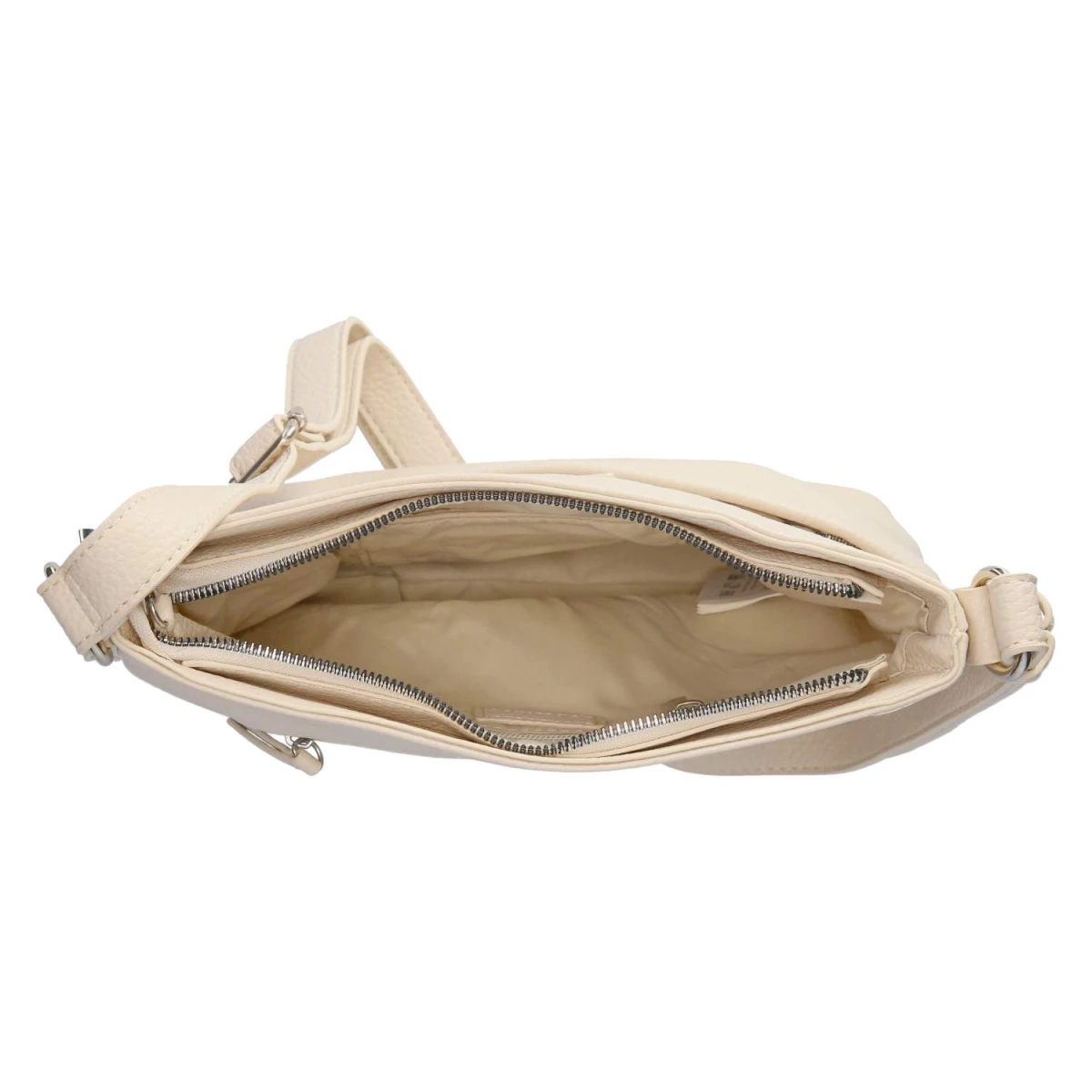 Schultertasche - beige