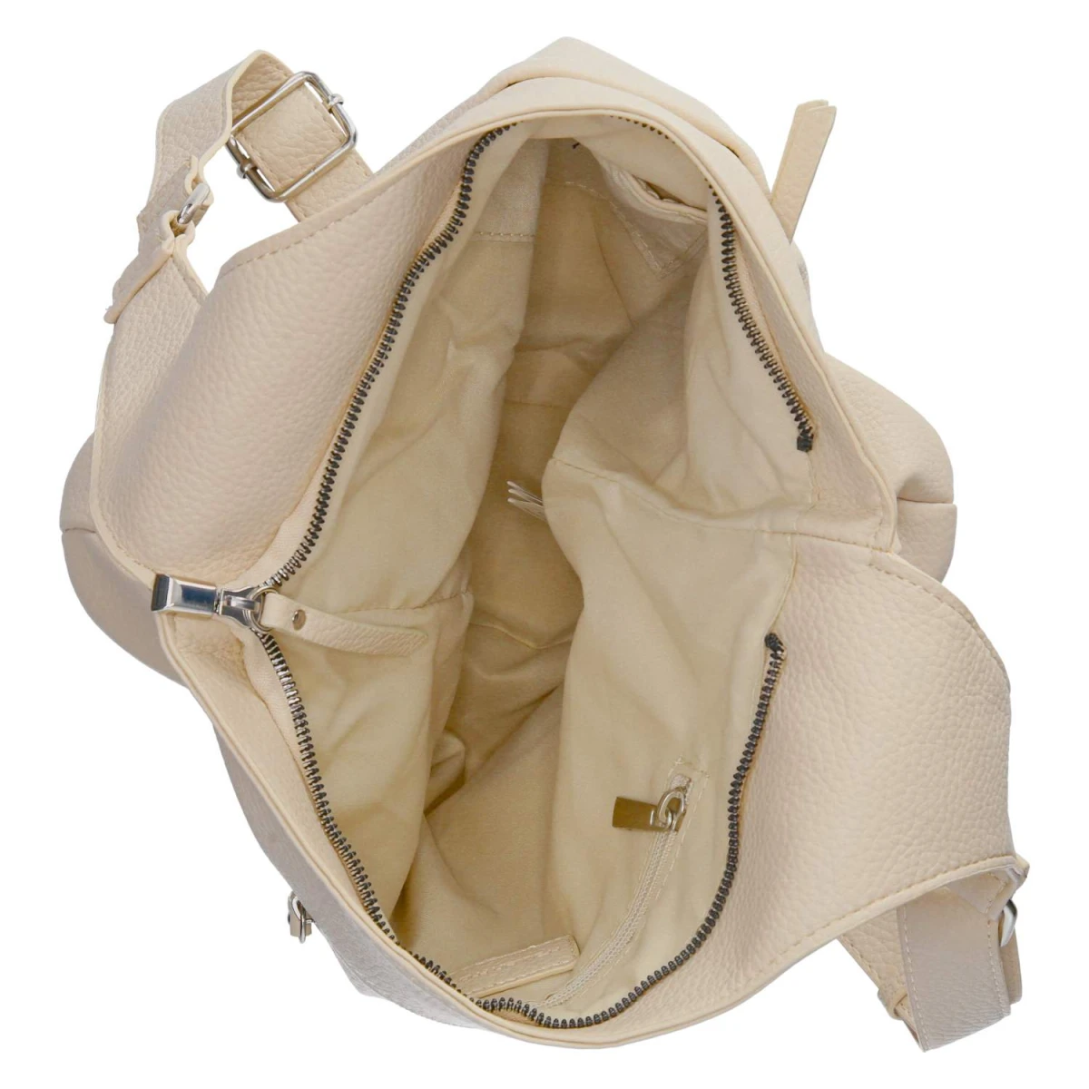 Schultertasche - beige