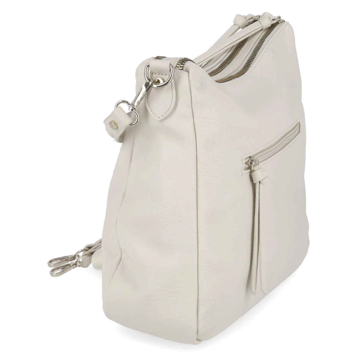 Schultertasche - beige