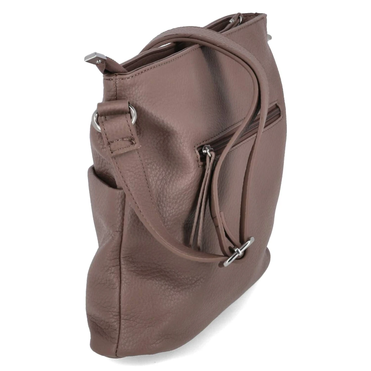 Schultertasche - taupe