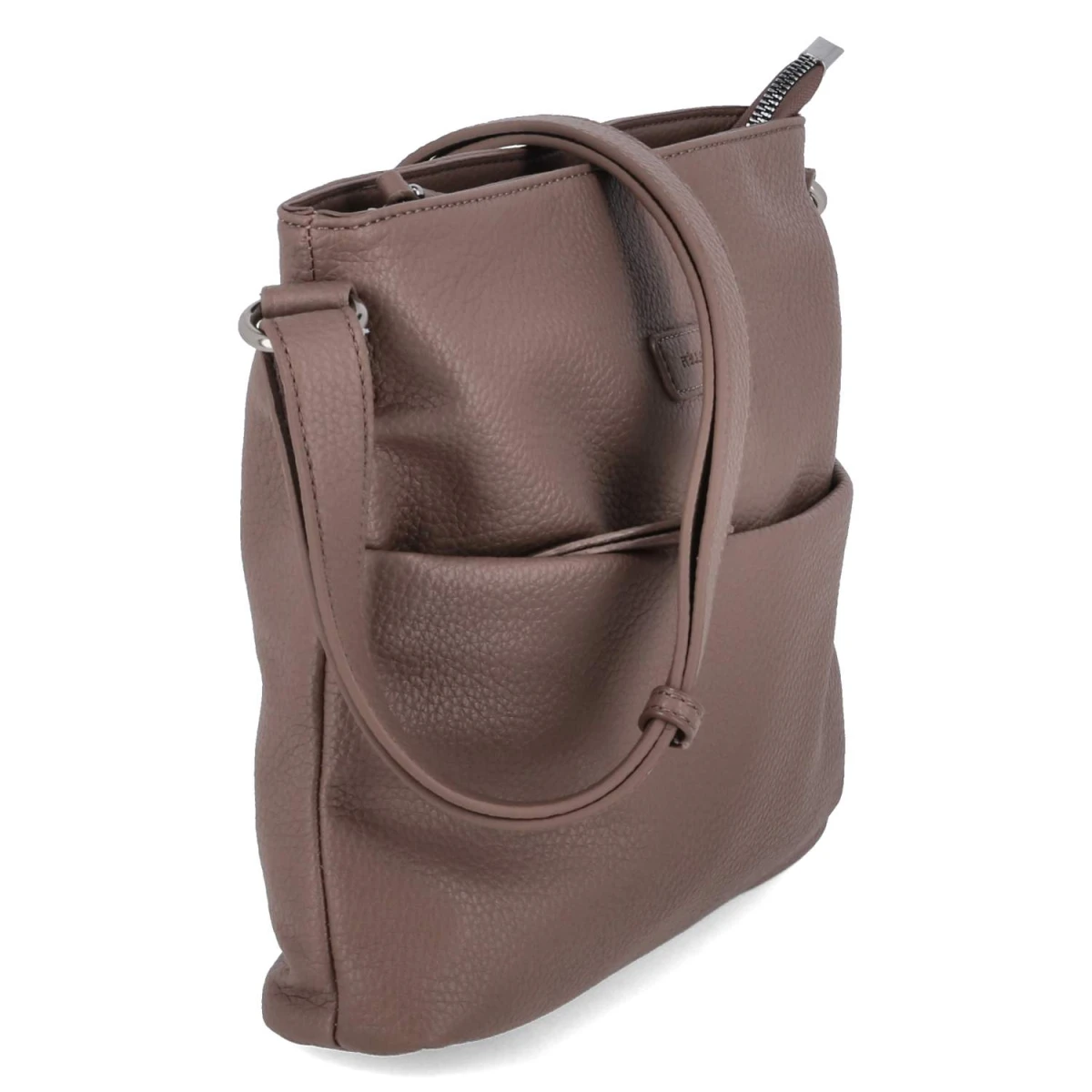 Schultertasche - taupe