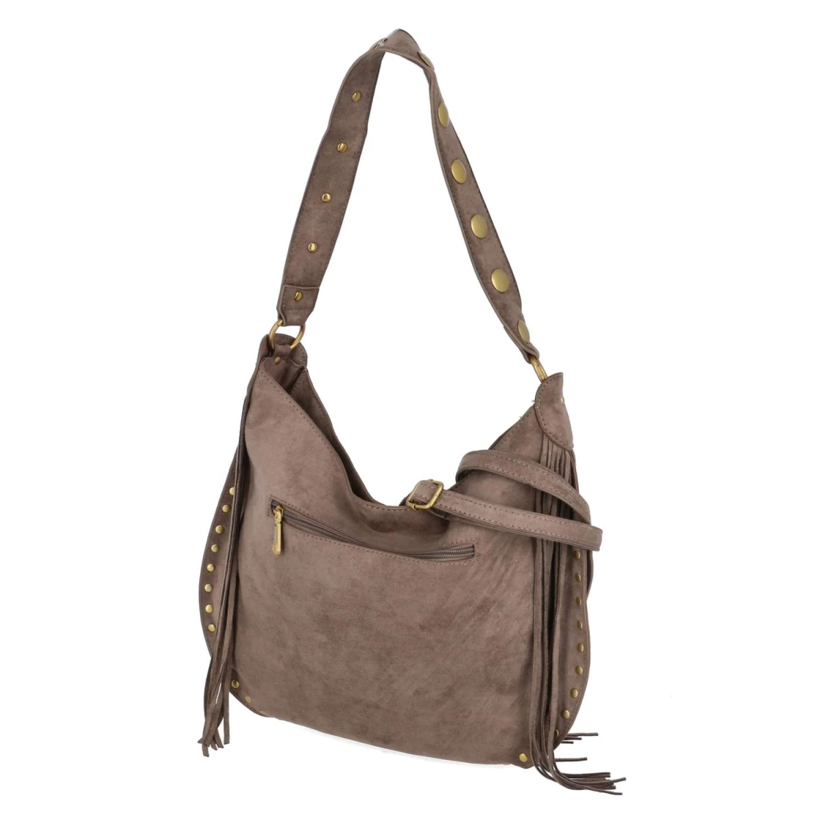 Schultertasche - TAUPE