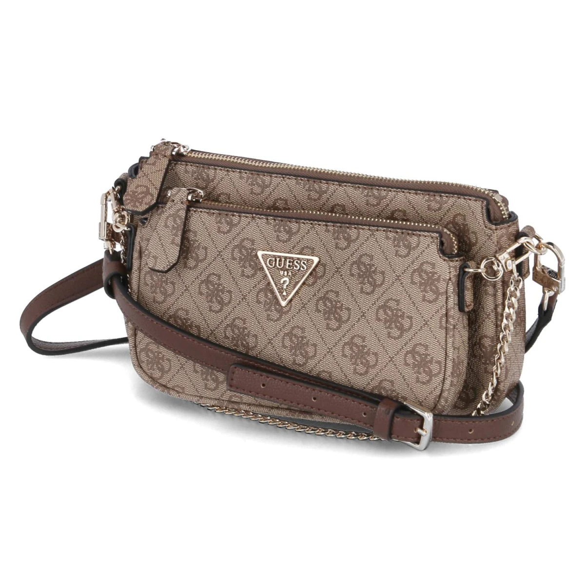 Taschenset NOELLE MINI - latte logo/ brown
