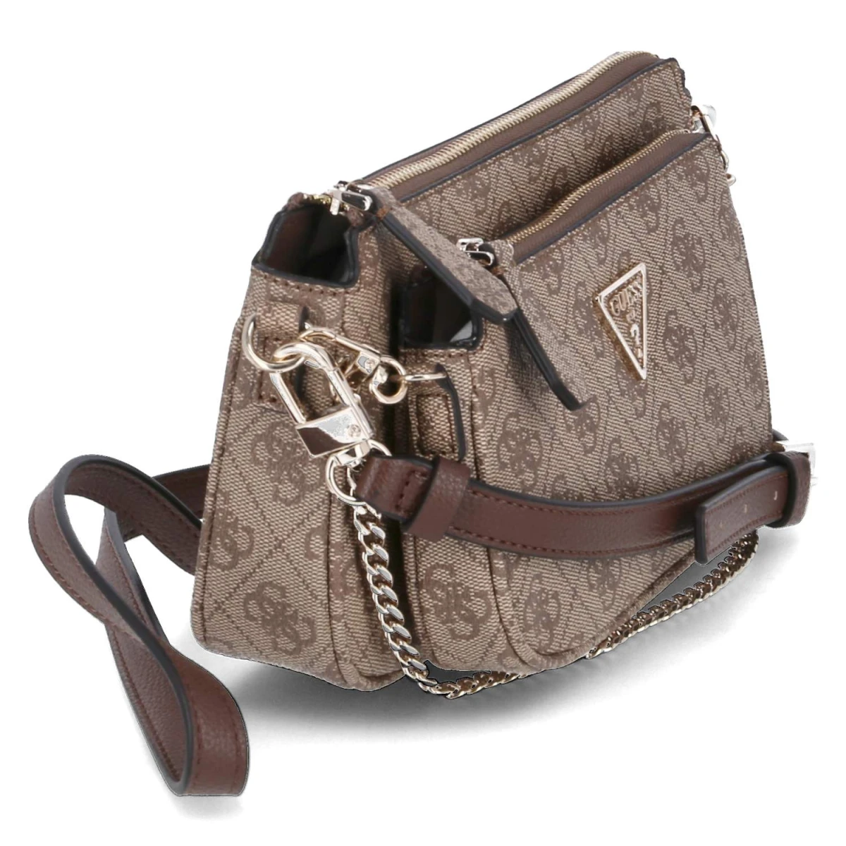 Taschenset NOELLE MINI - latte logo/ brown