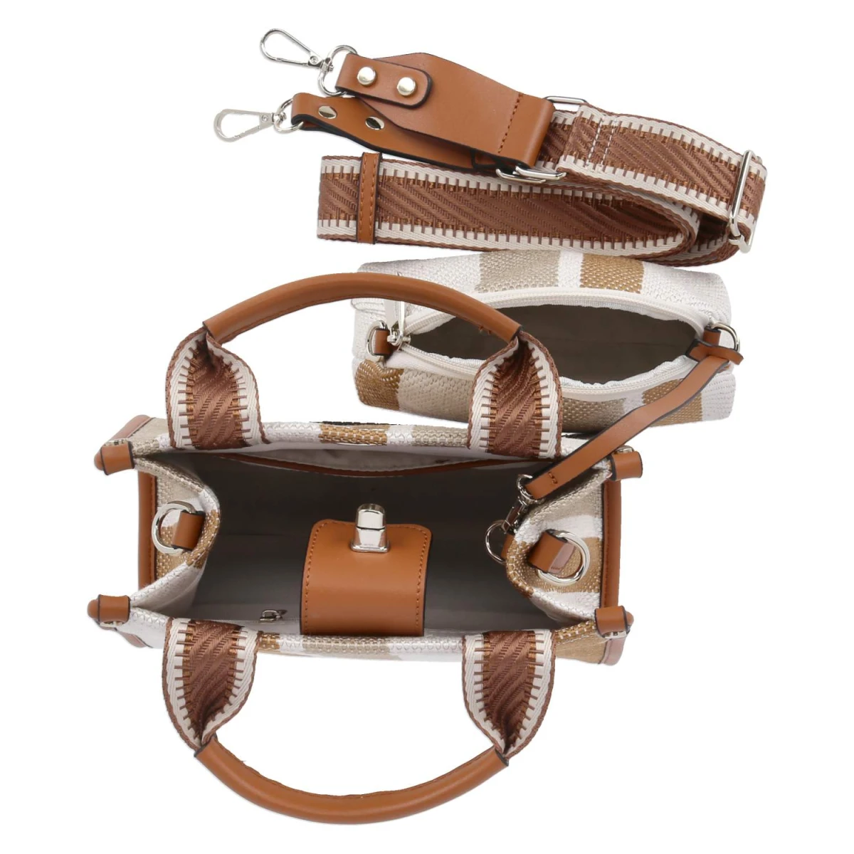 Mini Tote Set - Sand