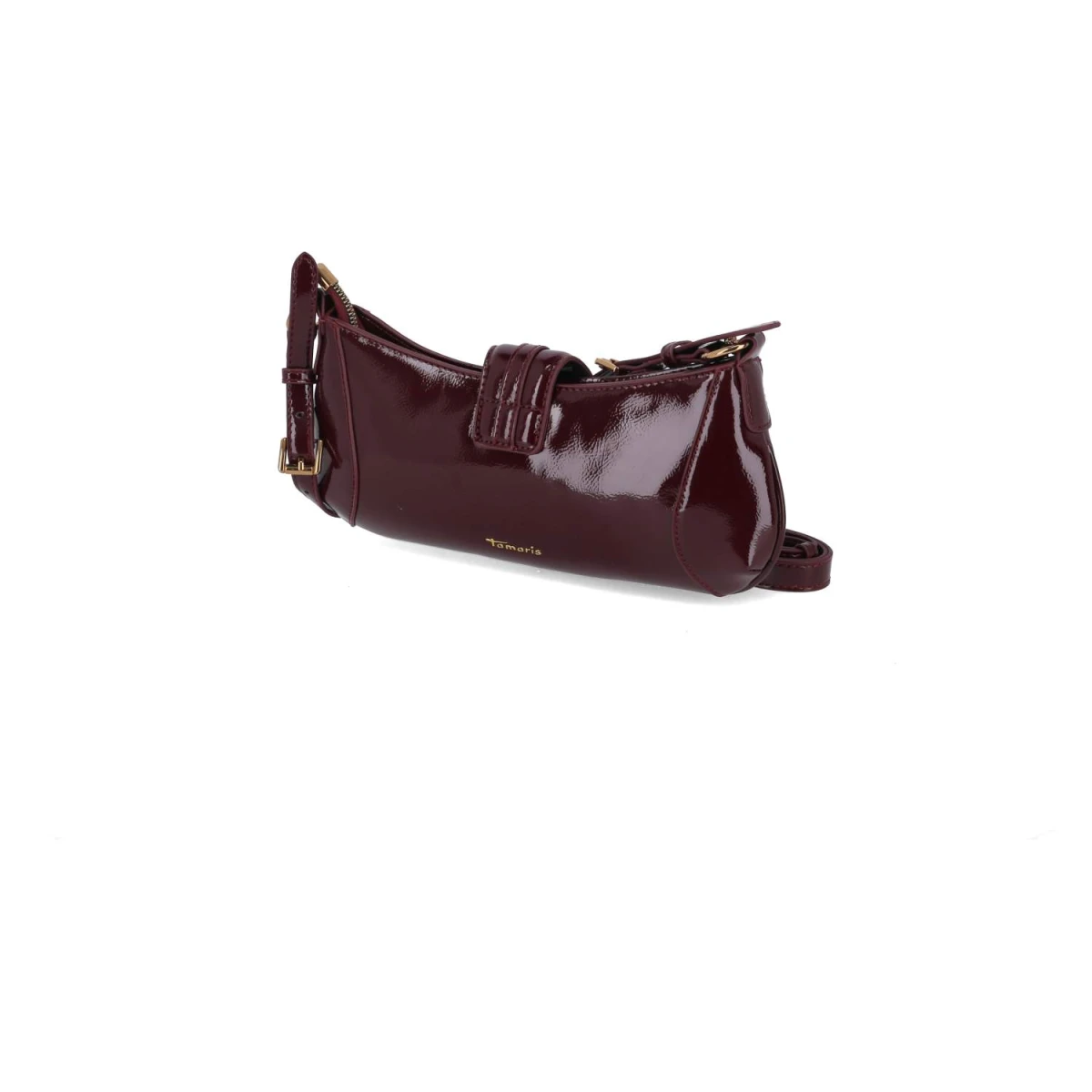 Baguette Bag MARINA PATENT - wine