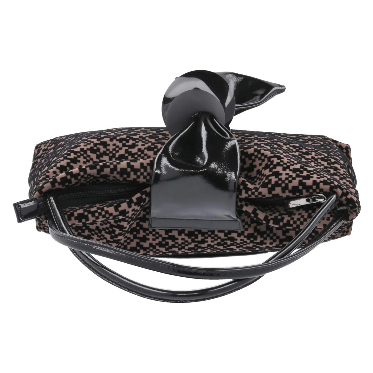 Schultertasche - king choco farang nero