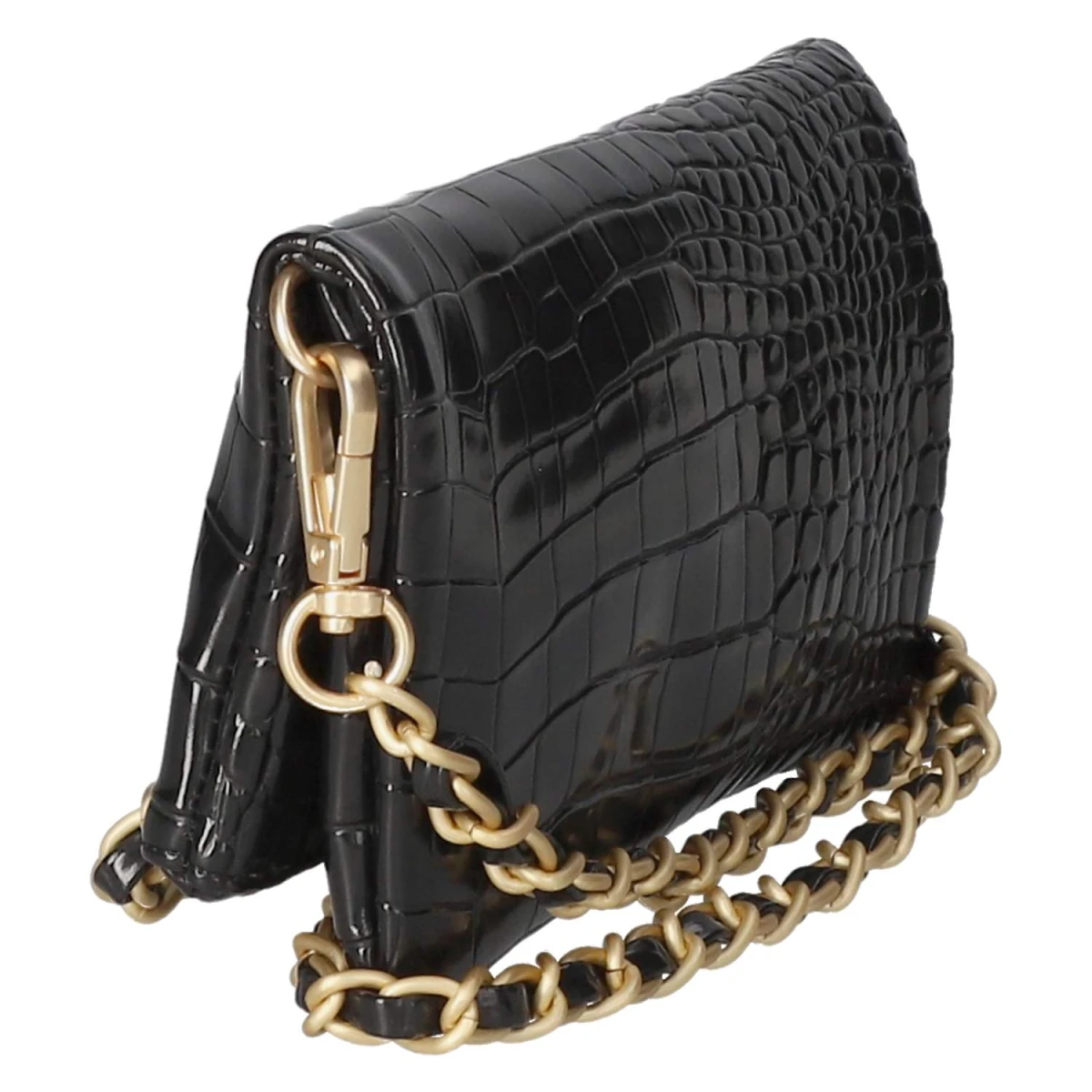 Abendtasche - black-kroko