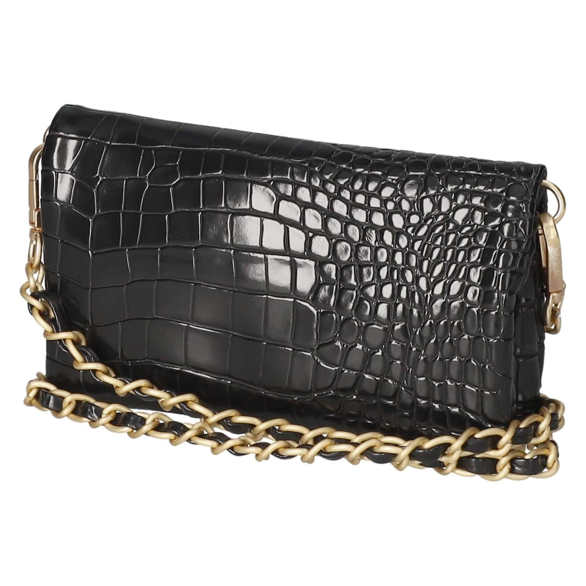 Abendtasche - black-kroko