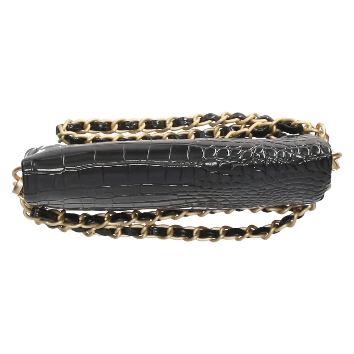 Abendtasche - black-kroko
