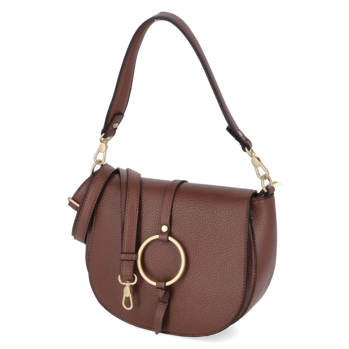 Schultertasche MAISCHA - cognac