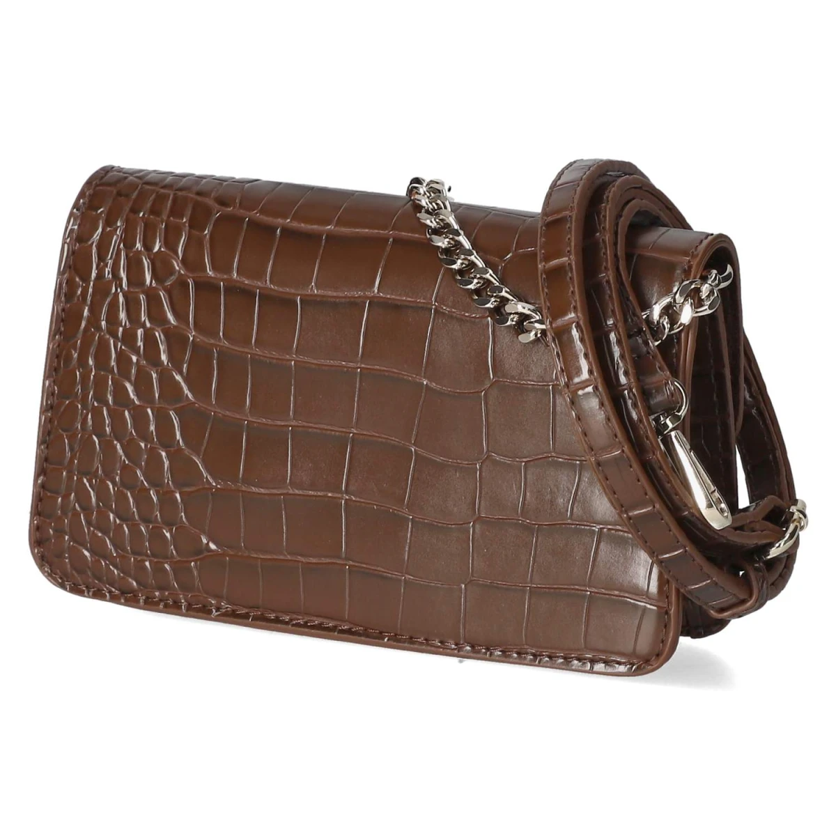Handtasche - brown-kroko