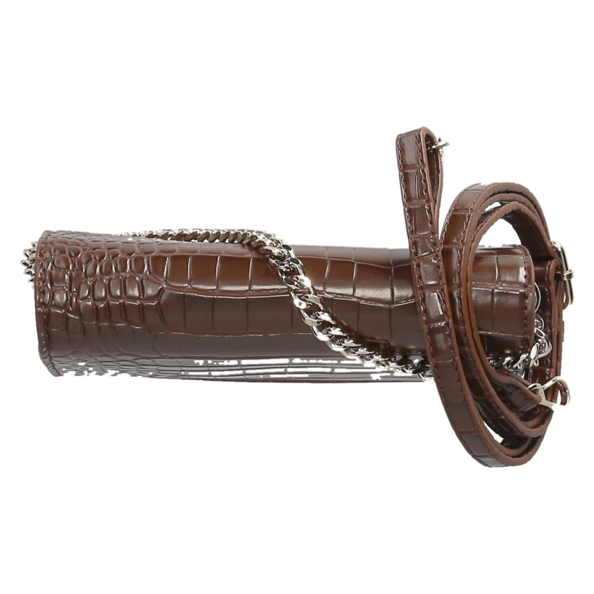 Handtasche - brown-kroko