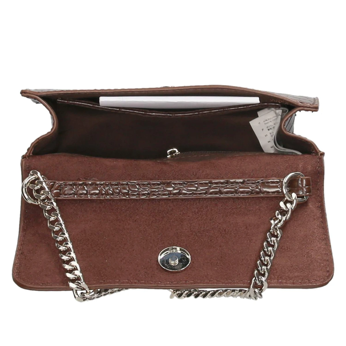 Handtasche - brown-kroko