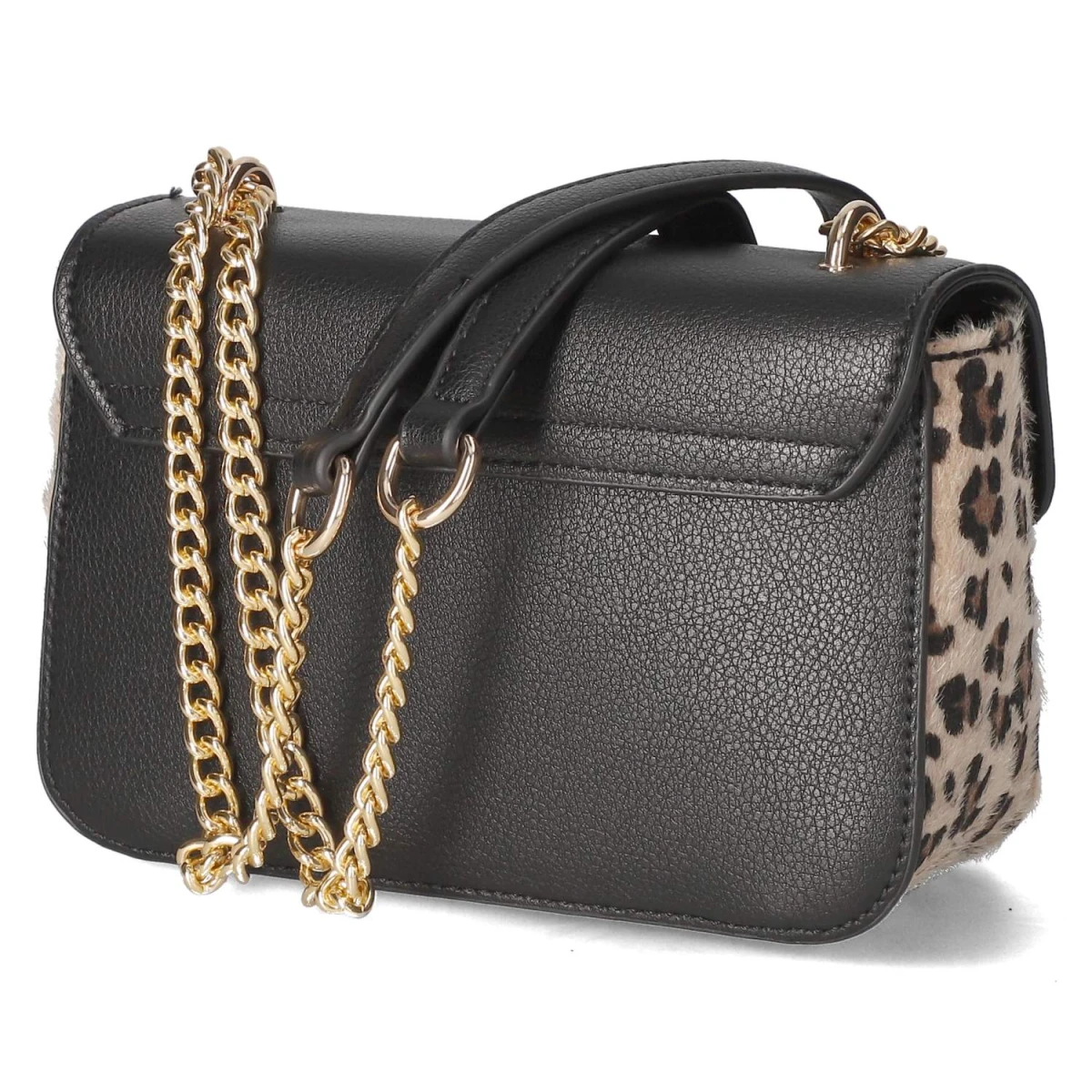 Schultertasche - Beige/schwarz