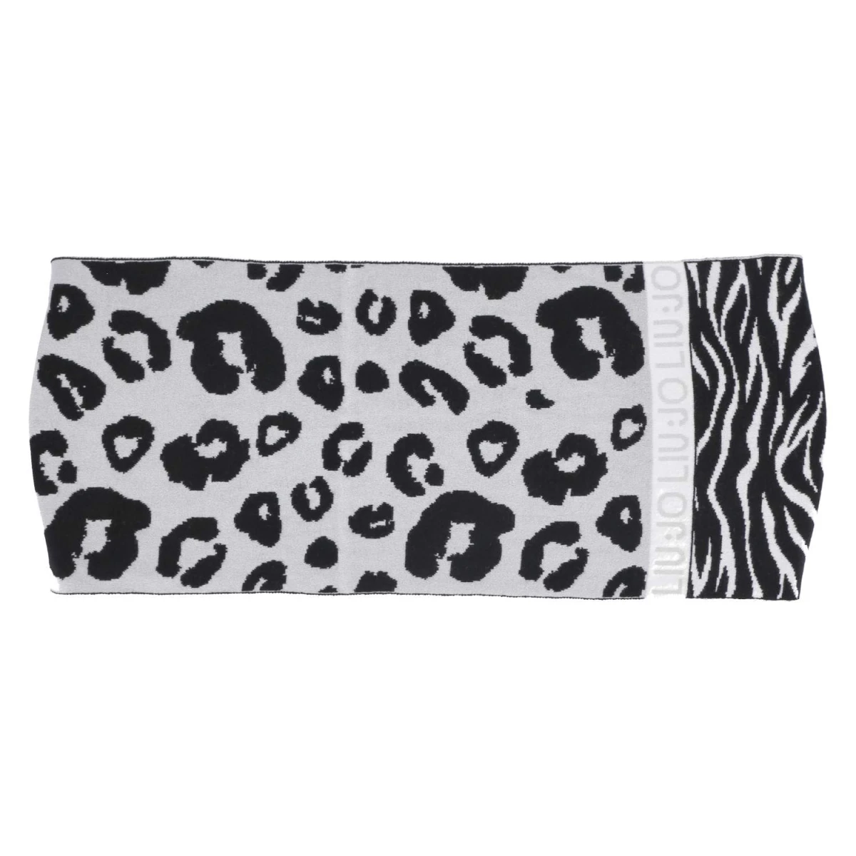 SET SCIARPA BEANIE - Monogram on black