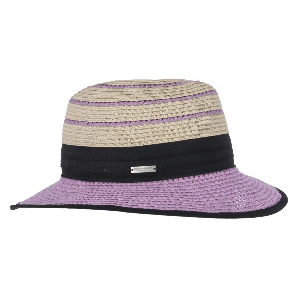 Fedora - leinen/amethyst