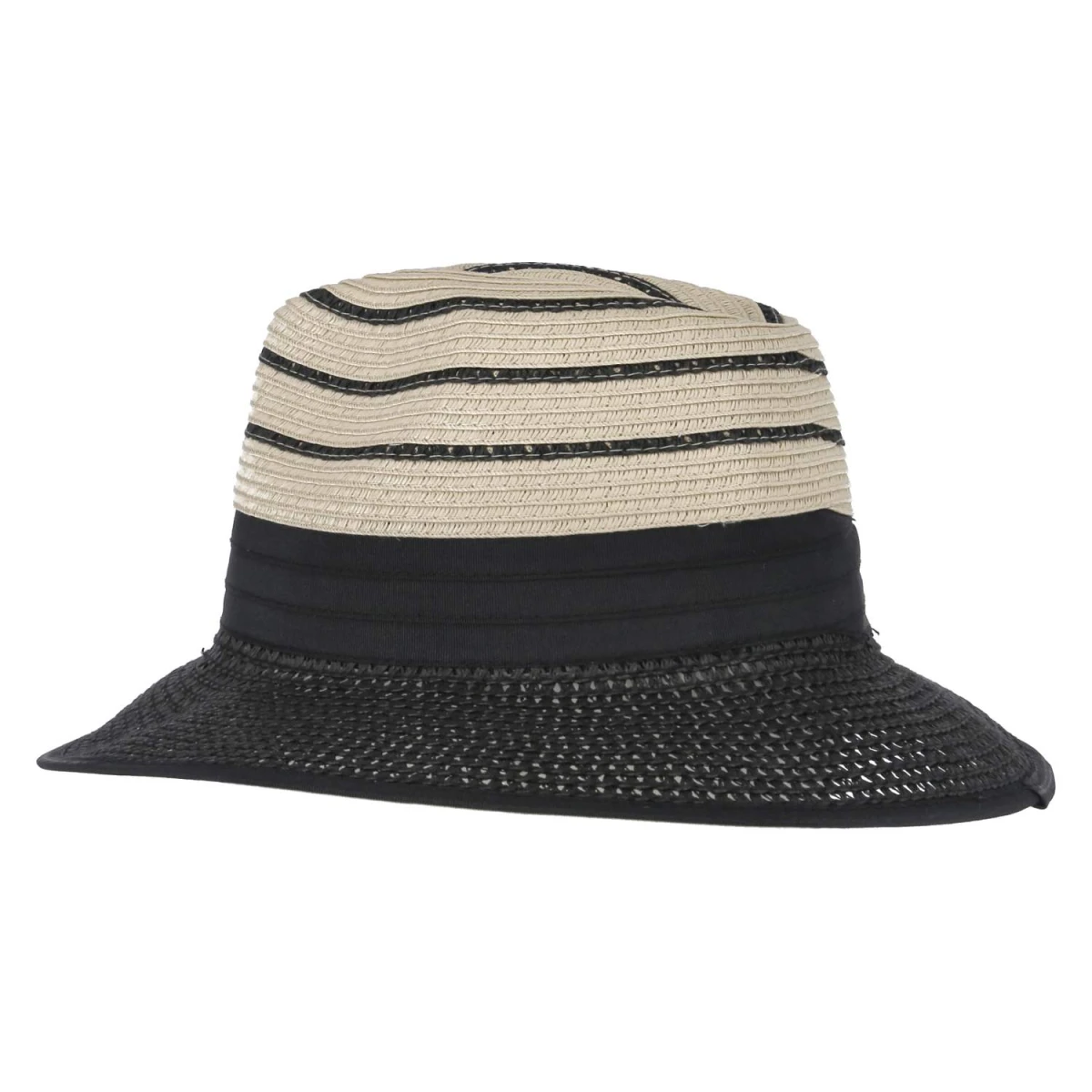 Fedora - linen/black