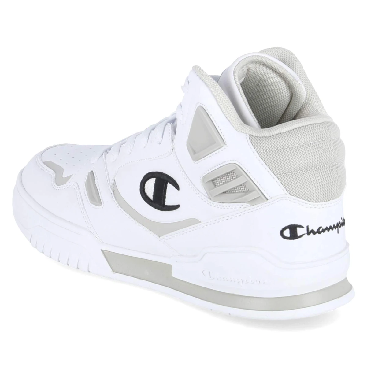 High Sneaker 3 POINT TECH MID - WHT/LT.GREY